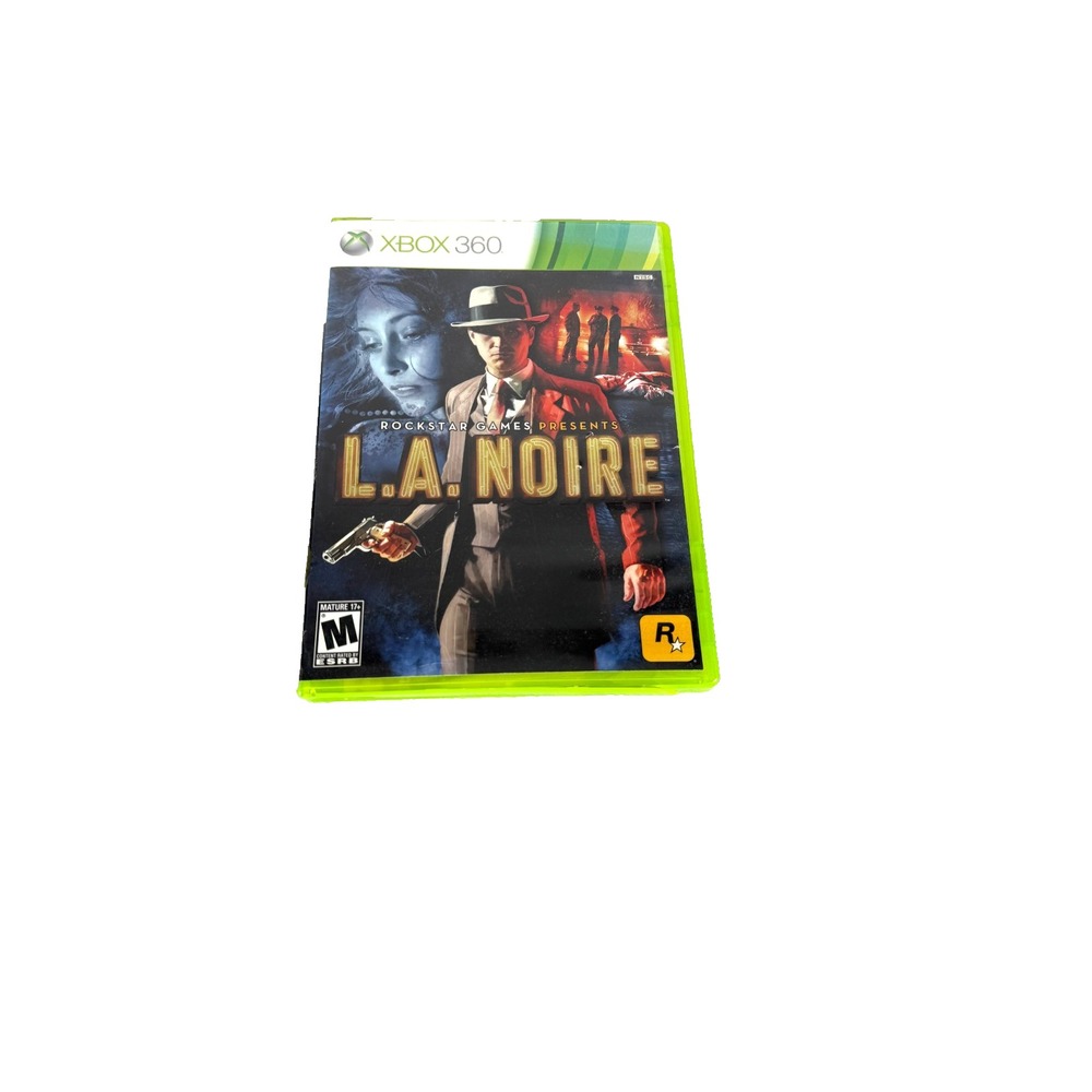2011 Microsoft Xbox 360 L.A. Noire 3-Disc Complete Game Rockstar